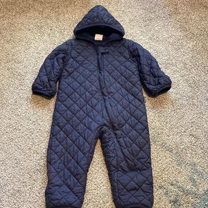 UNIQLO Baby | Marimekko Warm Padded One-Piece | Navy | 12-18 Months